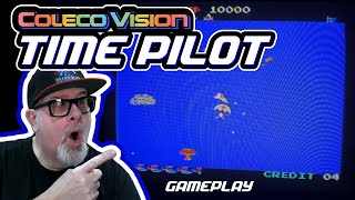 Gameplay Footage of the New Homebrew Game Time Pilot by Opcode Games!