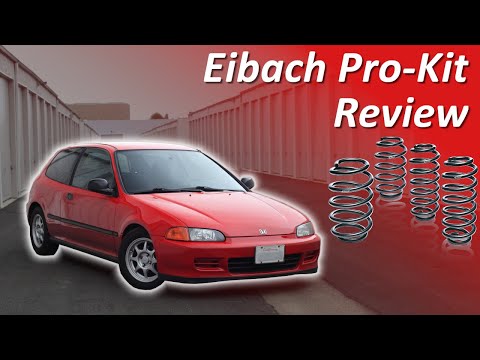 Eibach Pro-Kit Springs Long Term Review (5th Gen Civic "EG6")