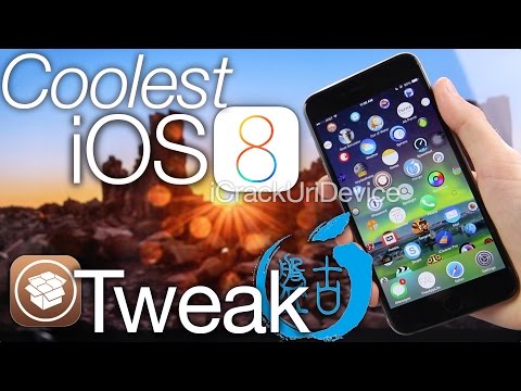 Coolest Cydia Tweak iOS 8.1 Jailbreak iOS 8 Pangu Best Tweaks, Apple Watch Apps iPhone 6 Plus & iPad