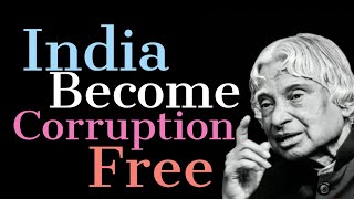 India Become Corruption Free : Abdul Kalam Inspirational Quote || apj abdul kalam status #PremAnanta