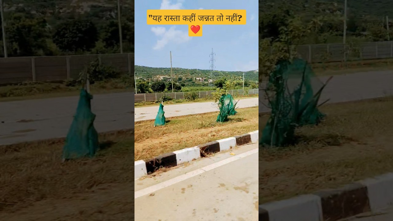 इतना खूबसूरत रास्ता आपने देखा है? 😍 | Scenic Road View #Shorts #ytshorts