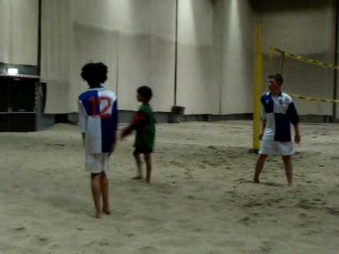 14-02-2010 Waterwijk D1 op Beach Soccer Toernooi.1.MPG