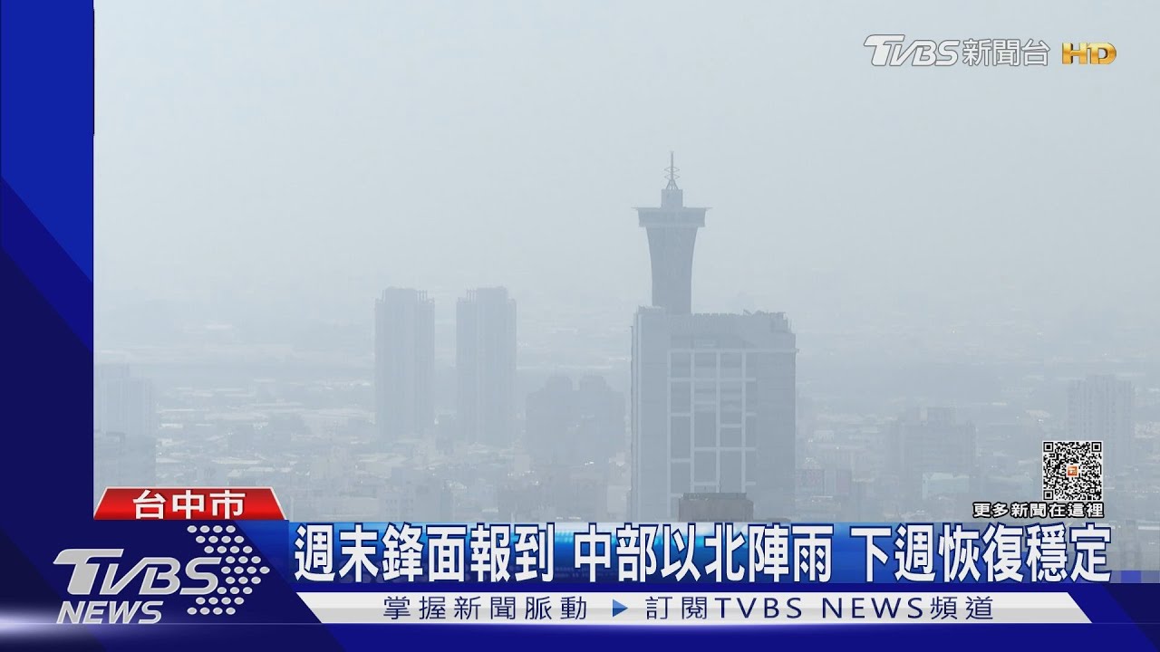 境外汙染壓境!西半部北到南霧茫茫 多處紫爆
