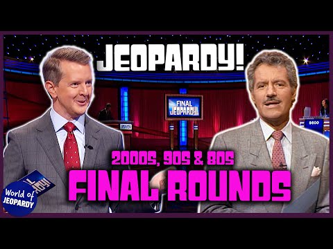 Going Back To The Past ⏰ Final Jeopardy! Rounds (80s, 90s & 2000s) I World Of Jeopardy