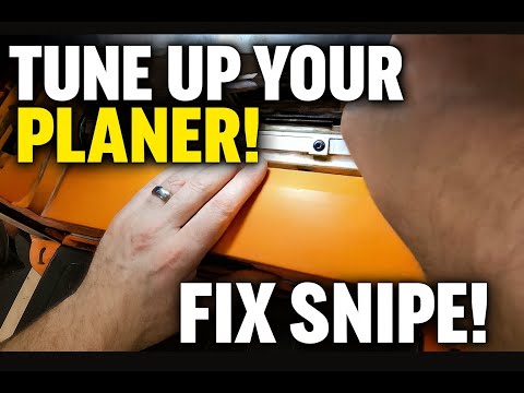 How to Tune & Adjust Your WEN Spiral Planer to Eliminate Snipe – Full Blade Change Walk-through