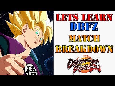 Lets learn DBFZ! - Complete match breakdown with commentary