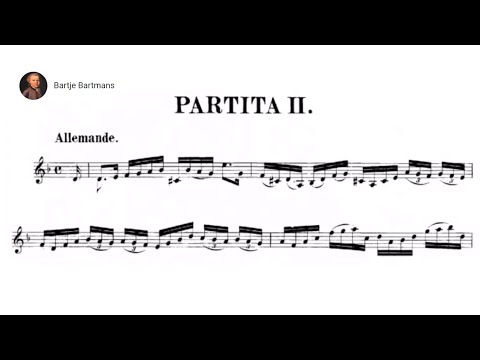 Bach - Violin Partita No. 2 in D minor, BWV 1004 {Grumiaux}