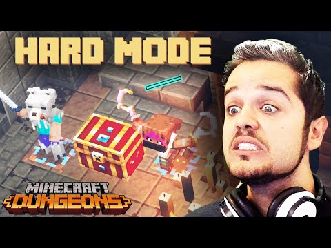 Minecraft Dungeons Hardest Difficulty Challenge! (Gameplay Preview / Tutorial)