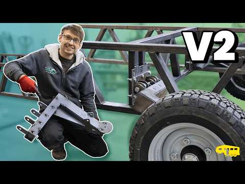 Custom Airbag Suspension for a Tiny House Trailer – Version 2 Build