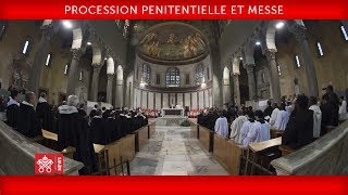 Pape François-Procession pénitentielle et Messe 2020-02-26