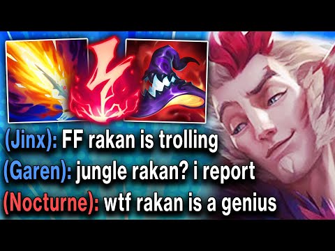 My whole team flamed me for picking 700 AP Rakan Jungle... so I carried them all