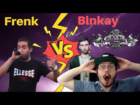 FRENK vs BLNKAY REACTION | FINALE TECNICHE PERFETTE 2018