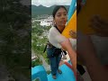 Bungee Jumping With Rope In Beautiful Place Asmr Bungee Jumping Shorts