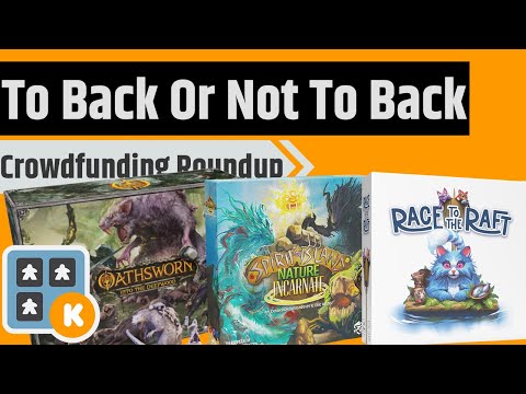 To Back Or Not To Back - Oathsworn, Spirit Island, Canvas & More!!!