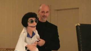 Little Elvis sings "Blue Christmas"