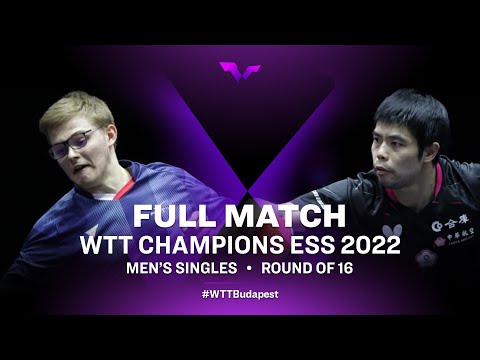 FULL MATCH | Alexis Lebrun vs Chuang Chih-Yuan | MS Rd 16 | WTT Champions ESS 2022