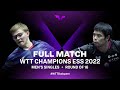 FULL MATCH | Alexis Lebrun vs Chuang Chih-Yuan | MS Rd 16 | WTT Champions ESS 2022