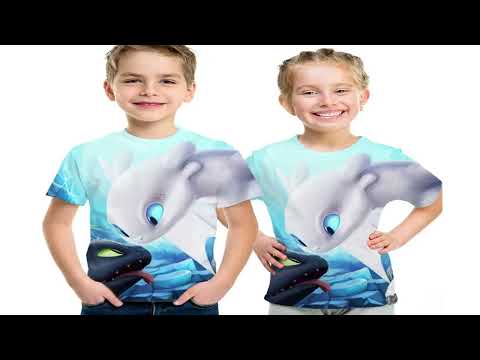 YouTube video about: How to train your dragon shirt?
