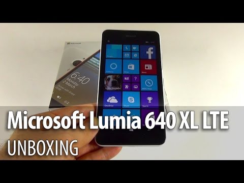 Microsoft Lumia 640 XL LTE Unboxing (English/ Full HD) - GSMDome.com