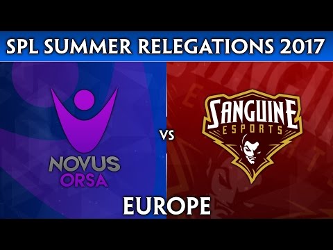 SMITE Pro League EU Summer Qualifiers 2017 - Novus Orsa vs. Sanguine