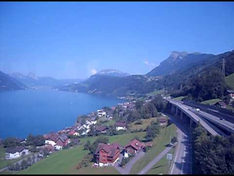 Luftseilbahn Klewenalp - Ropeway / Ride from Klewenalp to Beckenried