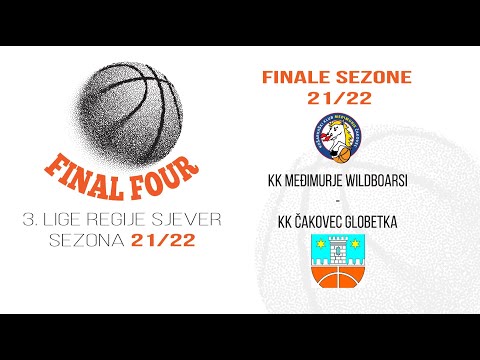 FINALE FINAL FOUR 3. LIGE REGIJE SJEVER 21/22 - KK "MEĐIMURJE WILDBOARSI" -  KK " ČAKOVEC GLOBETKA"