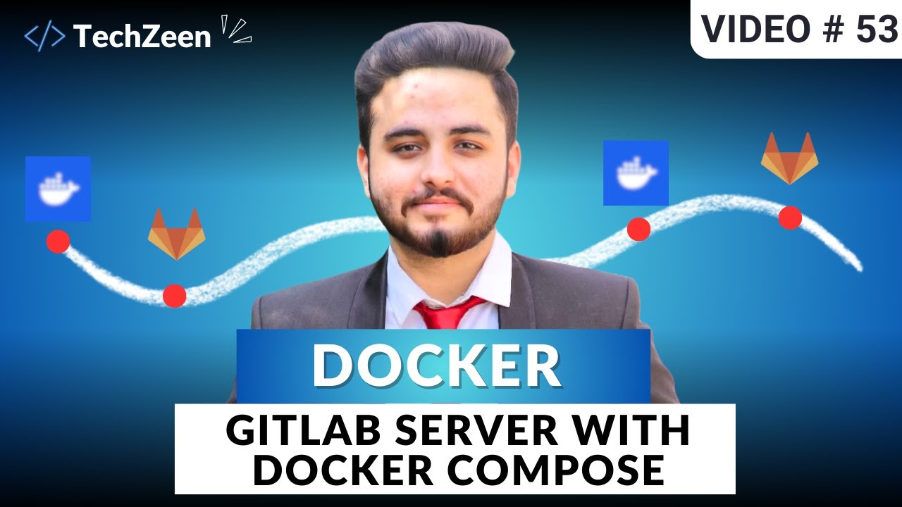 DevOps Tutorial #53: Docker: GitLab Server with Docker Compose | 2025 | (Hindi/Urdu)