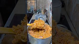 Party Jellof rice for lunch #cooking #food #easyrecipe