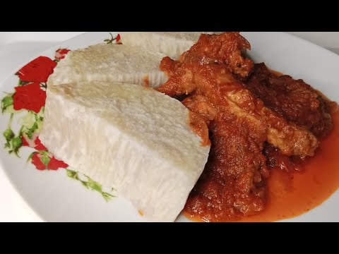 Boiled Yam And Chicken Stew Recipe | Very Satisfying Meal For Lunch Or Dinner