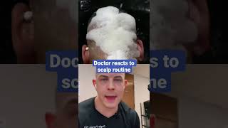 Doctor reacts to shocking scalp routine!