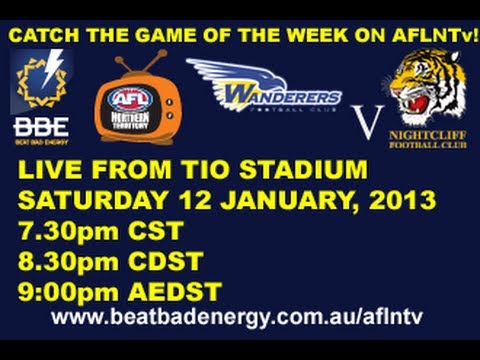 AFLNTv! Rd13 - Wanderers v Nightcliff LIVE