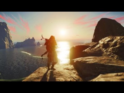 Ghost of Tsushima awesome view PS4 PRO