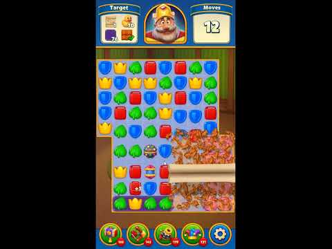 Royal Match Level 3156 - NO BOOSTERS GAMEPLAY 👑 | SKILLGAMING ✔️