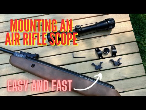How to Mount a Scope on an AirRifle