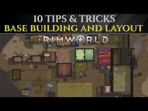 10 Easy TIPS For Pro BASE BUILDING & LAYOUT In Rimworld 1.6