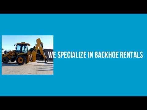 Backhoe Rental San Antonio (210) 651-5611 Heavy Equipment Rental San Antonio TX
