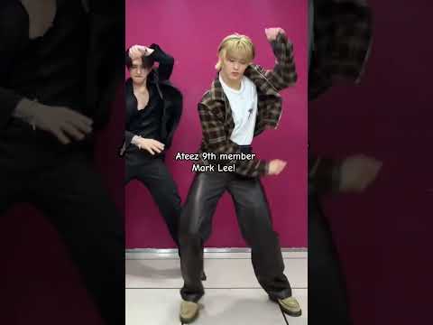 He loves the choreo 😭 #marklee #nct #ateez #kpop #shorts