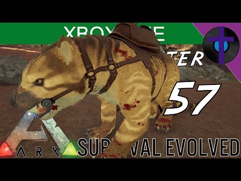 TAMING A THYLACALEO - Ark Survival Evolved - The Center - XBOX ONE - Ep 57