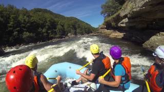 preview picture of video 'Upper Gauley Sweet Falls to the Box Canyon (Warning: a couple instaces of foul language)'