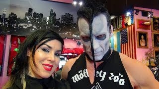 Doyle visits Kat Von D at High Voltage Tattoo