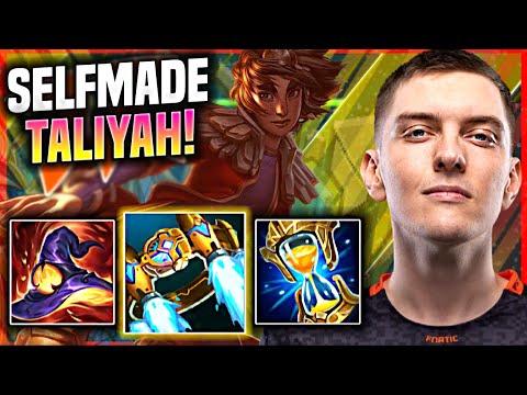 SELFMADE IS SO CLEAN WITH TALIYAH! - FNC Selfmade Plays Taliyah JUNGLE vs Nidalee! | Challenger TV