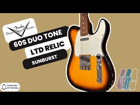 Fender Custom Shop ’60s Duo Tone LTD Abigail Ybarra pickups Relic Telecaster 2012 Sunburst image 25