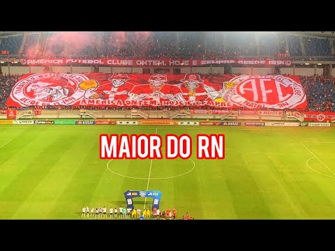 ESTREIA DO BANDEIRÃO DA TMV | FINAL DO CAMPEONATO POTIGUAR 2023 | AMÉRICA CAMPEÃO