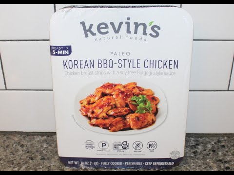 Kevin’s Natural Foods: Korean BBQ-Style Chicken Review