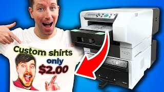Best Budget T-Shirt Printer?! Roland BT-12 DTG Review