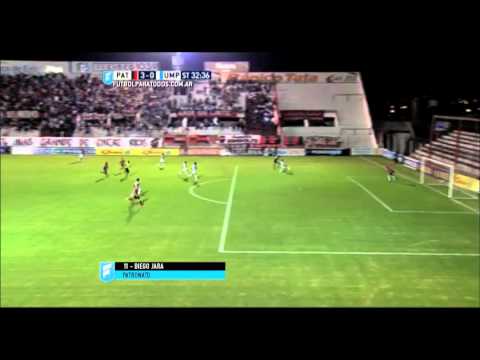 Gol de Jara. Patronato 3 - Unión (MDP) 0. Fecha 6. Primera División 2015. FPT.