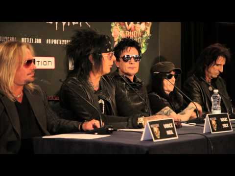 Motley Crue: The Final Tour - European Press Conference