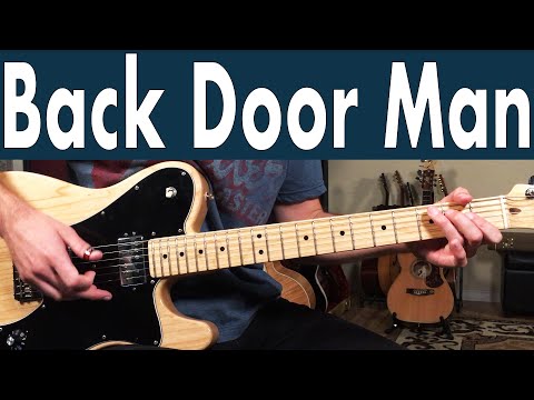 How To Play Back Door Man On Guitar With TABS | Howlin' Wolf Guitar Lesson + Tutorial