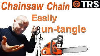 Untangle Chainsaw Chain | Unknot | 