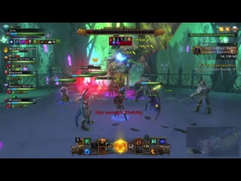 Neverwinter | Master Demonweb Pits 2nd & 3rd Boss Paladin Heal POV